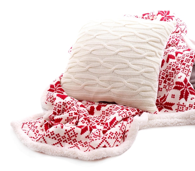 Zestaw haftowanych tekstyliów